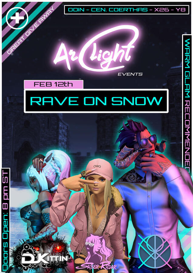 Arclights Rave on Snow
